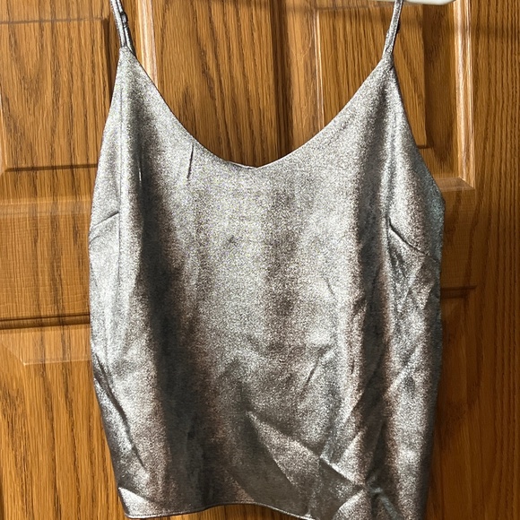 Shiny Spaghetti Strap Tank Top - Picture 4 of 4